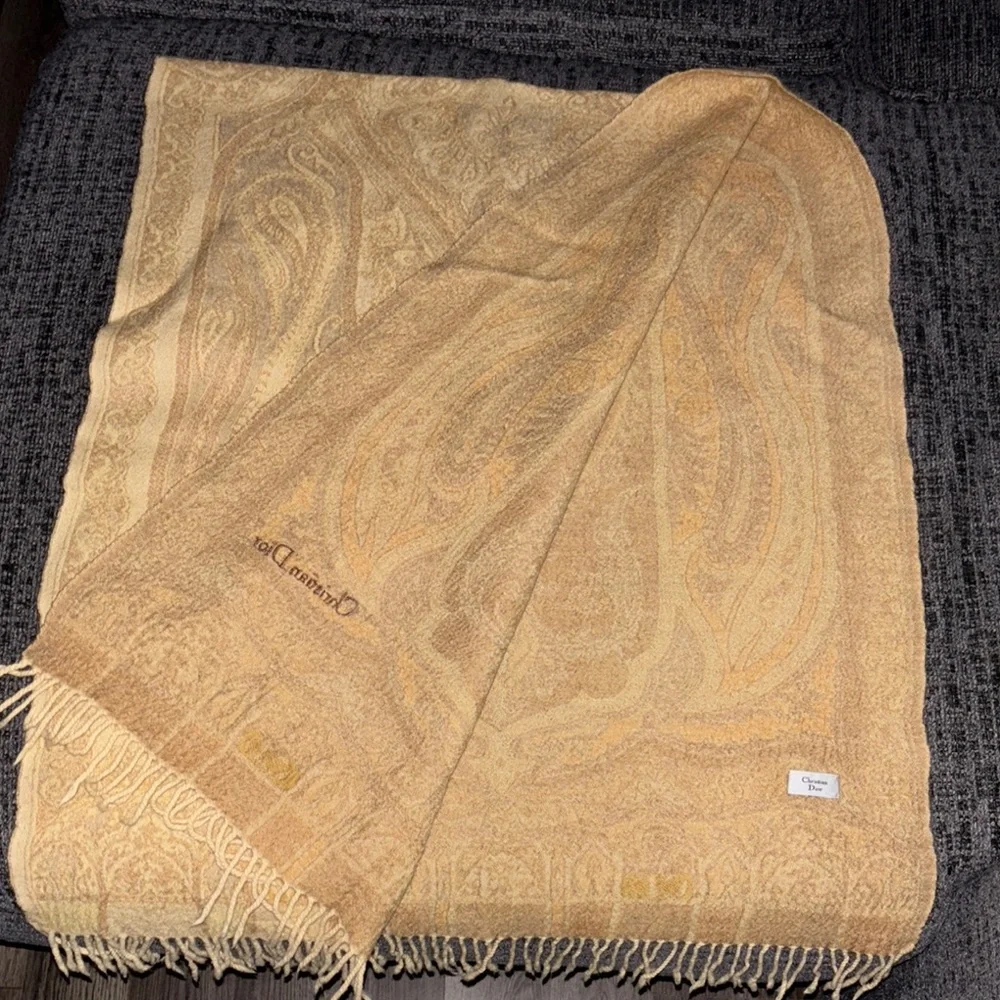 HP 🩷🩷 Christian Dior Paisley Scarf - Excellent Condition